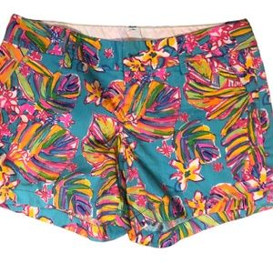 Lilly Pulitzer Callahan Shorts 5" Inseam Size 8 Excellent Condition